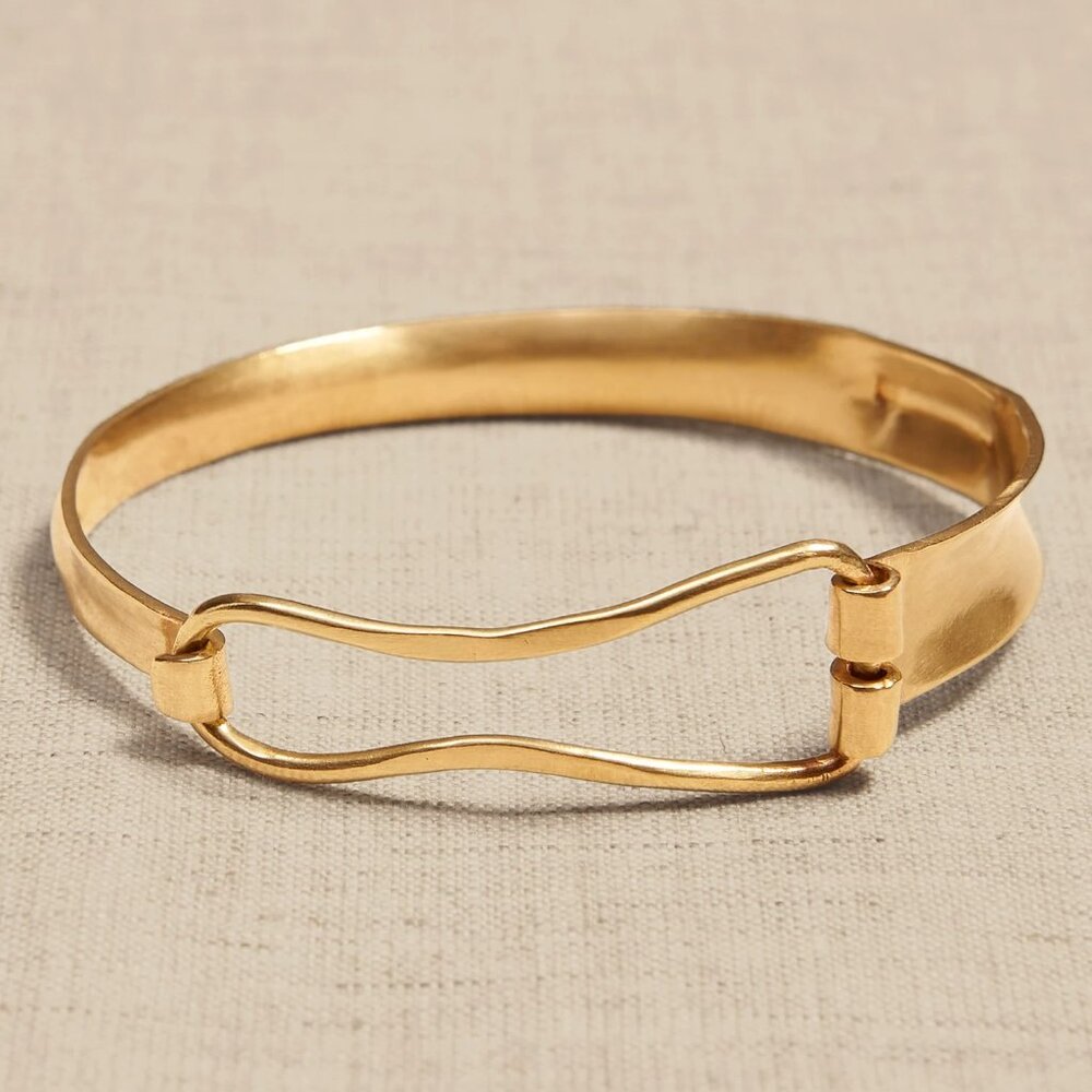 Banana Republic Buckle Cuff Aureus + Argent